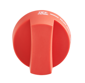 Red Pilot Control  Knob